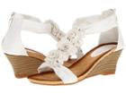 Patrizia Harlequin (white) Women's Wedge Shoes