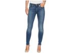 7 For All Mankind Skinny Jeans W/ Squiggle In Rich Coastal Blue (rich Coastal Blue) Women's Jeans