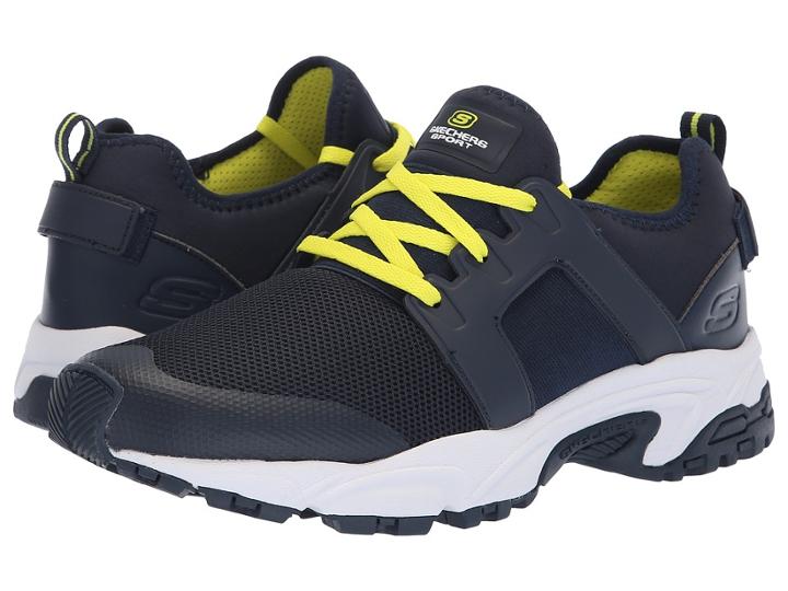 Skechers Stamina Dracfort (navy/lime) Men's Shoes