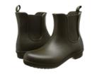 Crocs Freesail Chelsea Boot (dark Camo Green) Women's Boots