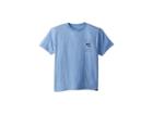 Rip Curl Kids Trim Heather Tee (big Kids) (light Blue) Boy's T Shirt