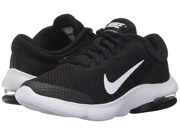 Nike Kids Air Max Advantage (little Kid/big Kid) (black/white) Boys Shoes
