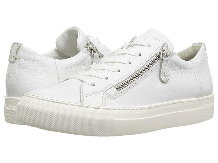 Paul Green Orleans (white Silver Combo) Women's Shoes