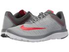 Nike Fs Lite Run 4 (wolf Grey/university Red/cool Grey) Men's Running Shoes