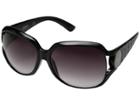 Kenneth Cole Reaction Kc1154 (shiny Black/gradient Smoke) Fashion Sunglasses