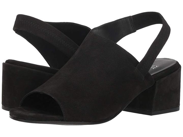 Eileen Fisher Leigh (black Nubuck) Women's Shoes