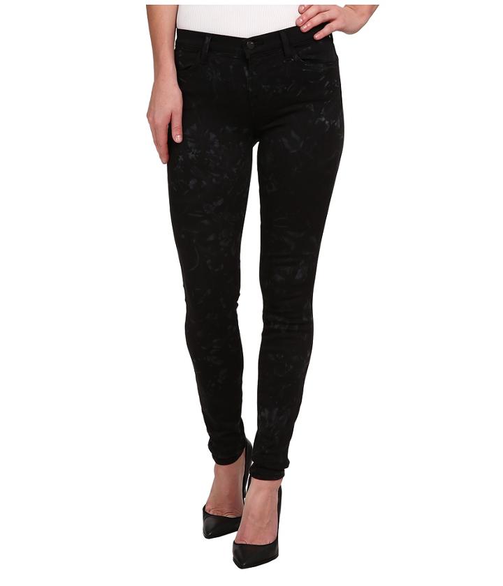 J Brand Mid Rise Printed Super Skinny In Shattered Glass (shattered Glass) Women's Jeans