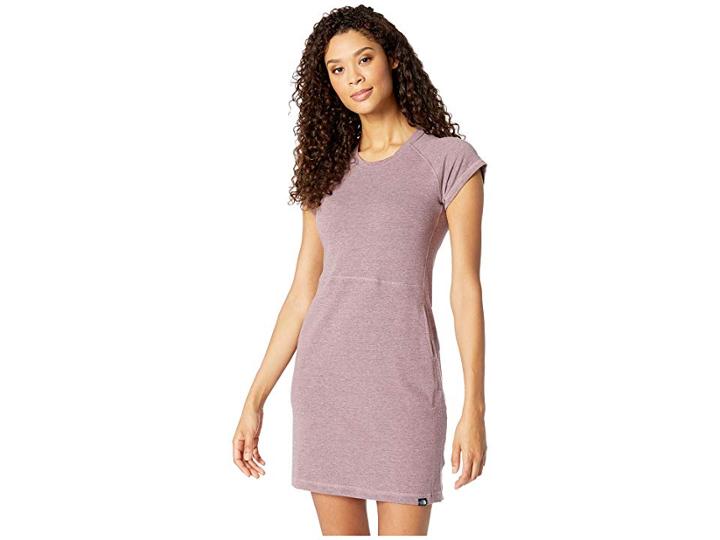 The North Face Terry Dress (fig Heather) Women's Dress
