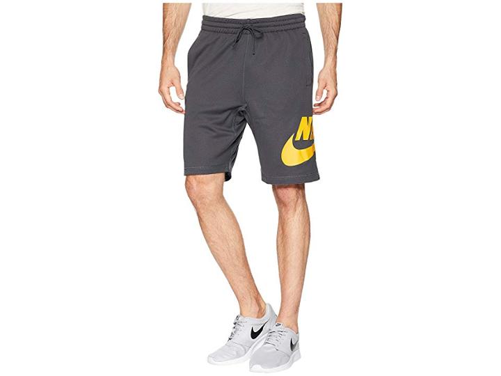 Nike Sb Sb Dri-fit Short (anthracite/yellow Ochre) Men's Shorts