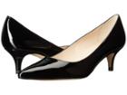 L.k. Bennett Minu (black Patent) Women's 1-2 Inch Heel Shoes