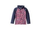 Columbia Kids Glacialtm Ii Fleece Print Half Zip (little Kids/big Kids) (nocturnal Floral Print/nocturnal) Girl's Fleece