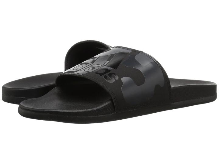 Adidas Adilette Cf+ Link Gr (black/white/carbon) Men's Slide Shoes