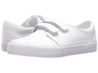 Dc Trase V Se (white/white/athletic Red) Women's Skate Shoes