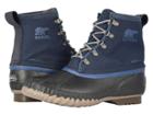 Sorel Cheyannetm Ii Short Nylon (collegiate Navy) Men's Waterproof Boots