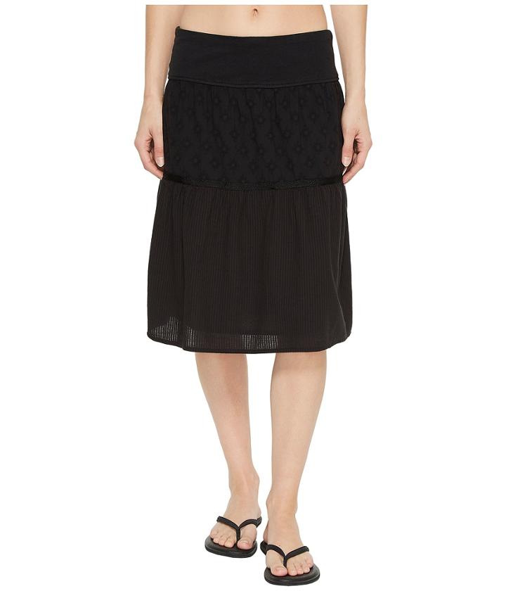 Prana Taja Skirt (black) Women's Skirt