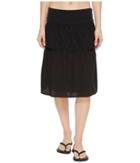 Prana Taja Skirt (black) Women's Skirt