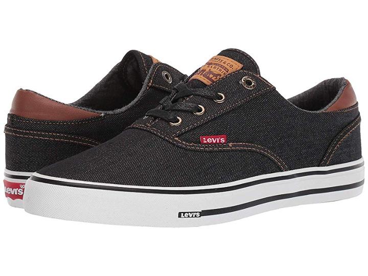 Levi's(r) Shoes Ethan Dnm Ii (black/tan) Men's Shoes