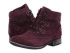 Earth Boone (plum Suede) Women's  Boots