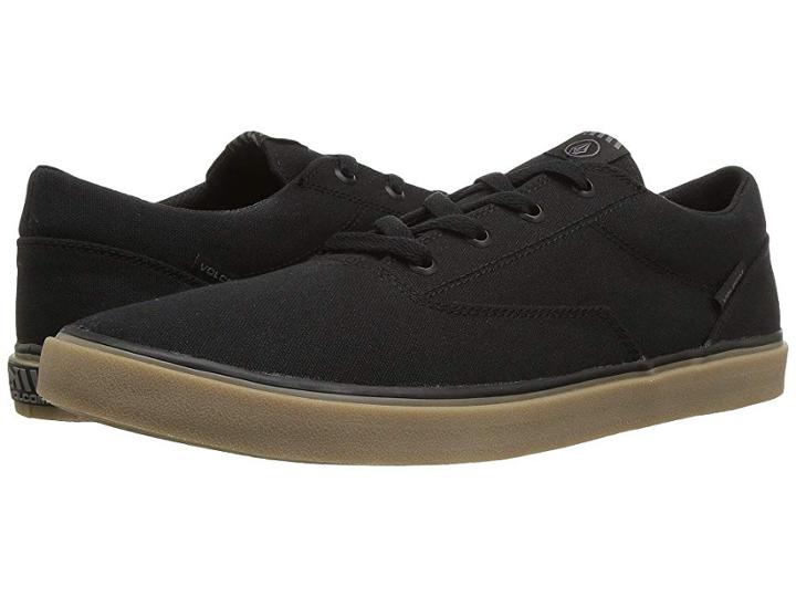 Volcom Draw Lo (black Destructo) Men's Shoes