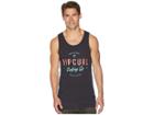 Rip Curl Ascender Heritage Tank Top (charcoal) Men's Clothing