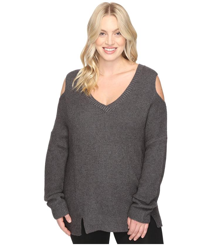 Lysse Plus Size Riley Sweater (charcoal) Women's Sweater