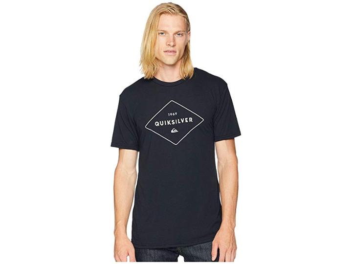 Quiksilver Fluid Flow Mgz Technical Tee (black) Men's T Shirt
