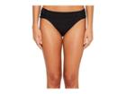 Bleu Rod Beattie Crochet Ole Side Tab Hipster Bikini Bottom (black) Women's Swimwear