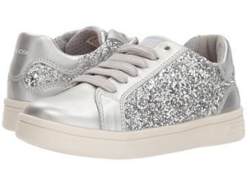 Geox Kids Dj Rock 6 (little Kid) (silver) Girl's Shoes
