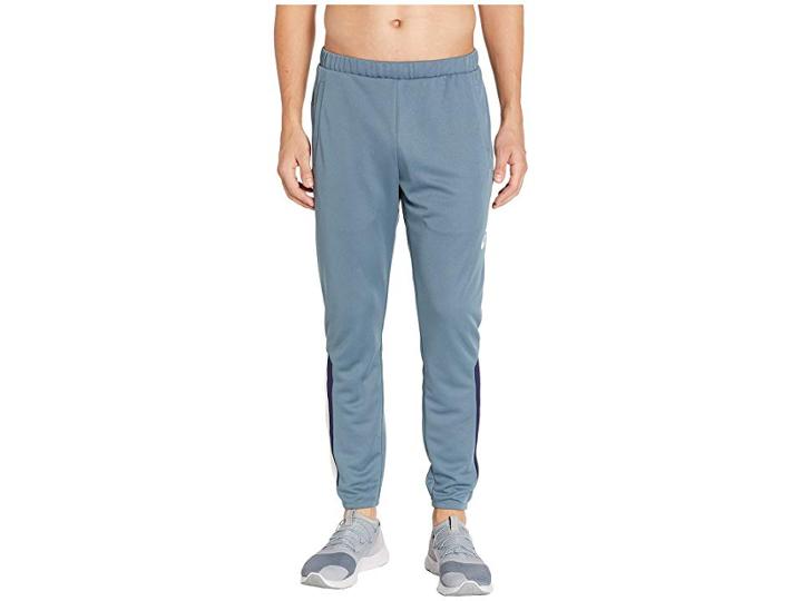 Asics Entry Zip Cuff Track Pants (ironclad) Men's Casual Pants