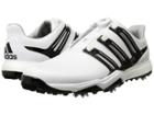 Adidas Golf Powerband Boa Boost (ftwr White/core Black/silver Metallic) Men's Golf Shoes