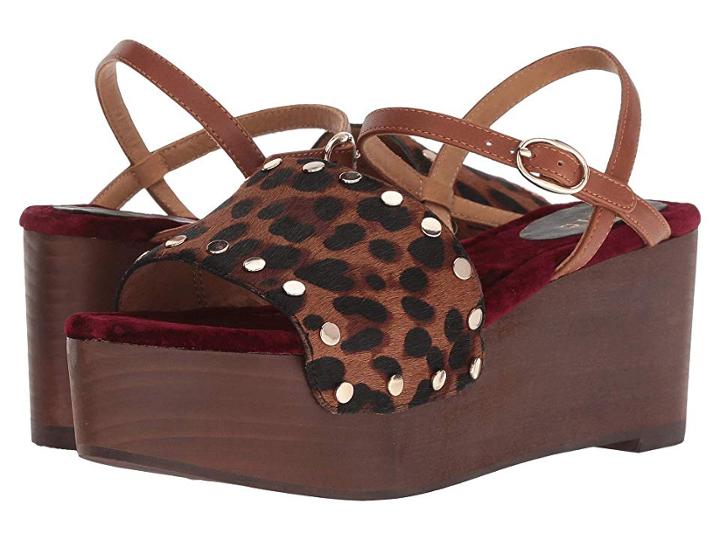 Joie Galla (cognac Leopard Calf Hair) Women's Shoes