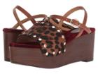 Joie Galla (cognac Leopard Calf Hair) Women's Shoes