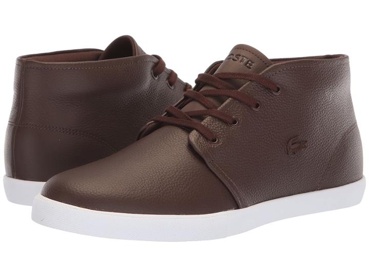 Lacoste Asparta 318 1 P (brown/white) Men's Shoes