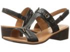 Clarks Reida Madalyn (black Leather) Women's 1-2 Inch Heel Shoes