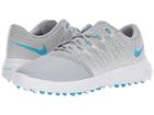 Nike Golf Lunar Empress 2 (wolf Grey/blue Fury/white/black) Women's Golf Shoes