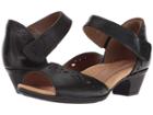 Rockport Cobb Hill Collection Cobb Hill Abbott Two-piece Ankle Strap (black Leather) Women's  Shoes