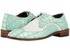 Stacy Adams Trazino (light Aqua/white) Men's Shoes