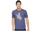 Life Is Good Rodeo Cowboy Cool Tee (darkest Blue) Men's T Shirt