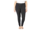 Nike Pro Tights (size 1x-3x) (black/white) Women's Casual Pants
