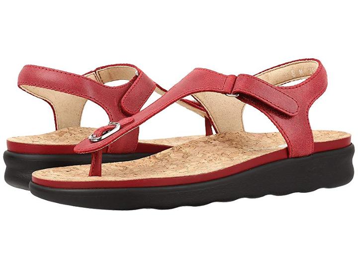 Sas Marina (red) Women's Shoes