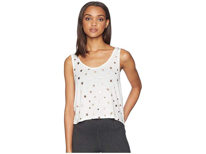 Spiritual Gangster Starry Double Scoop Tank Top (stardust) Women's Sleeveless