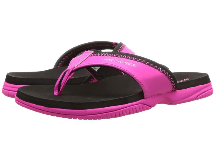 New Balance Kids Jojo Thong (little Kid/big Kid) (pink) Girls Shoes