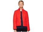 Marc New York By Andrew Marc Linden Honeycomb Mini Quilted Scuba Jacket (red) Women's Coat