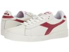 Diadora Game L Low Waxed (white/chili Peppers/white) Athletic Shoes