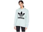 Adidas Originals Fashion League Hooded Sweater (ash Green) Women's Sweatshirt