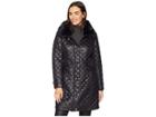 Lauren Ralph Lauren Stand Collar Quilt (black) Women's Coat