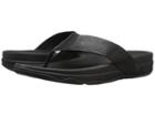 Fitflop Surfer Leather (black) Men's Sandals