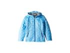 Spyder Kids Edyn Hoodie Insulated Jacket (big Kids) (blue Ice/turkish Sea) Girl's Coat