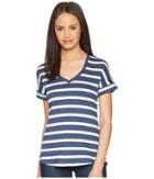 Mountain Hardwear Lookouttm Short Sleeve Tee (heather Zinc) Women's T Shirt