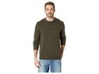 Chaps Cotton Blend-crew Neck Sweater (forest Heather) Men's Sweater